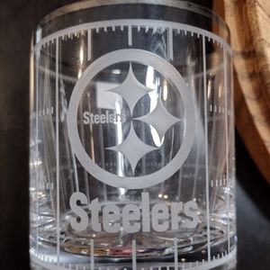 Set of 3 Pittsburgh Steelers glasses